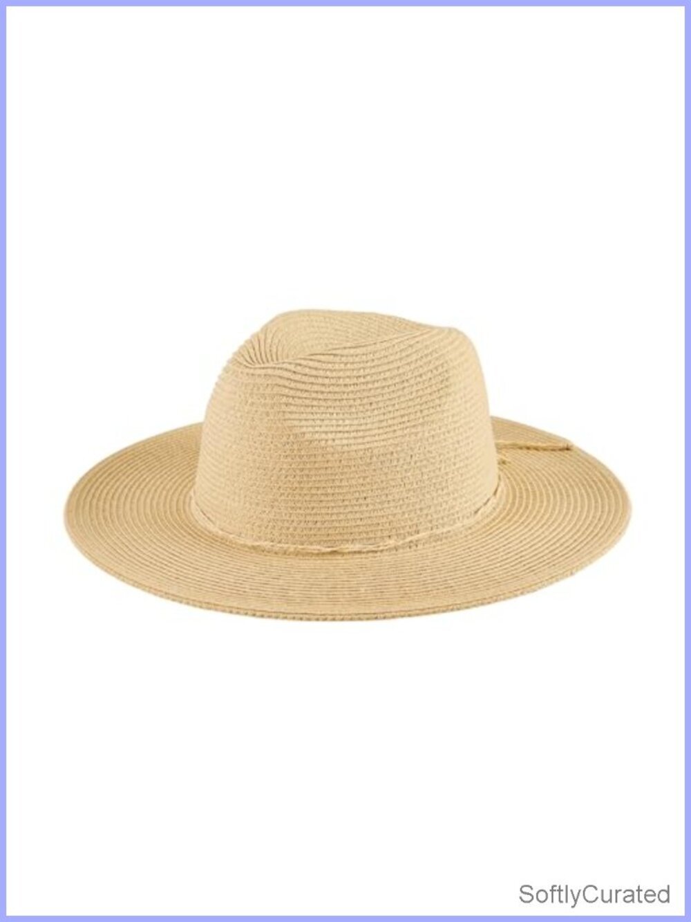 Water Repellent Fedora Hat with Tie Adjustable Lightweight Paper Blend